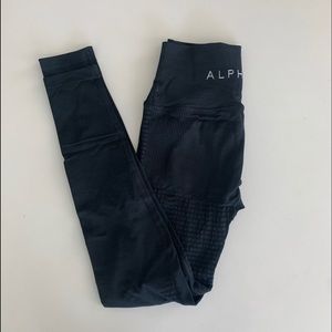 Black Alphalete Leggings
